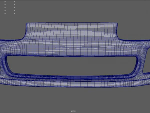 Front Bumper Toyota Supra 3D Model
