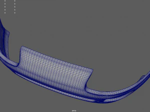 Front Bumper Toyota Supra 3D Model