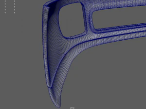 Front Bumper Toyota Supra 3D Model
