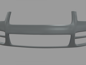 Front Bumper Volkswagen Touareg Model 3D