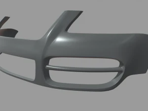 Front Bumper Volkswagen Touareg 3D Model