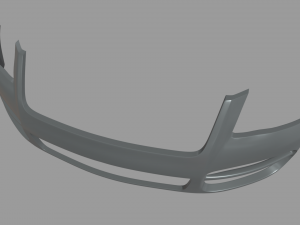 Front Bumper Volkswagen Touareg Model 3D