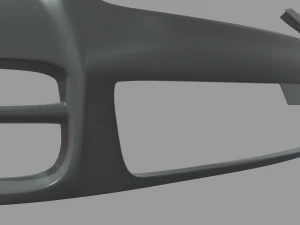 Front Bumper Volkswagen Touareg 3D Model