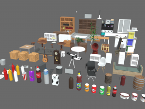 Furniture Pack 3D Model