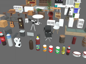 Furniture Pack Modèle 3D