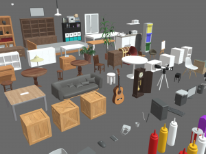 Furniture Pack Modèle 3D
