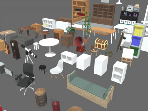 Furniture Pack 3D Model