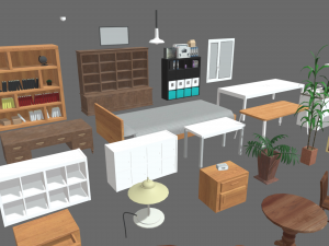 Furniture Pack Modèle 3D
