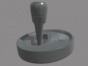 Alavanca de c&acirc;mbio 01 Modelo 3D