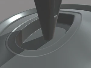 Alavanca de c&acirc;mbio 01 Modelo 3D