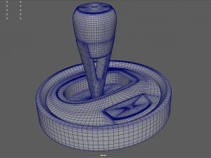 Alavanca de c&acirc;mbio 01 Modelo 3D