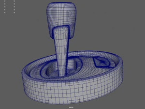 Alavanca de c&acirc;mbio 01 Modelo 3D