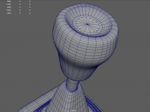 Gear Lever 04 3D Model