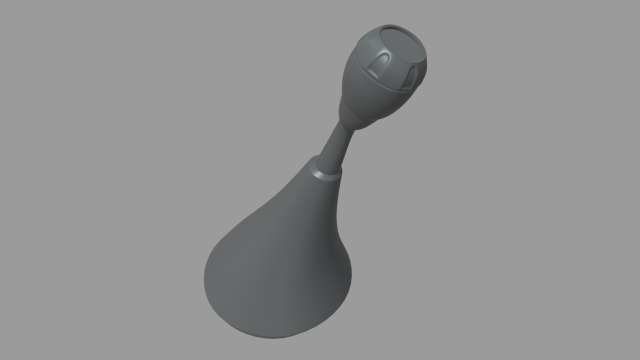 Gear Lever 05 3D Model .c4d .max .obj .3ds .fbx .stl .blend 
