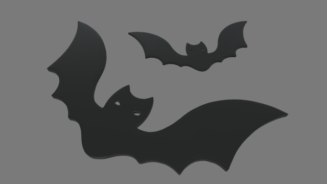 Bats Candy Modèle 3D .c4d .max .obj .3ds .fbx .stl .blend 