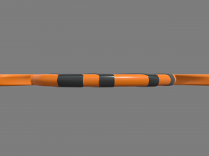 Candy Candy orange and fish 3D-Modell