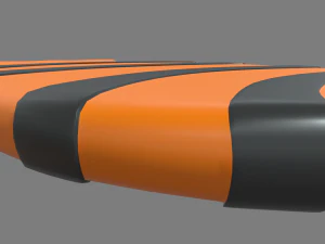 Candy Candy orange and fish 3D Model