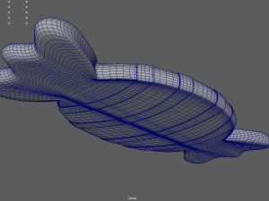 Candy Candy orange and fish 3D-Modell