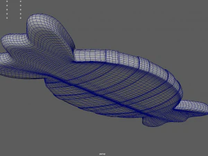 Candy Candy orange and fish 3D Model
