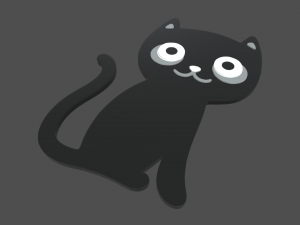 Cat Candy 3Dモデル