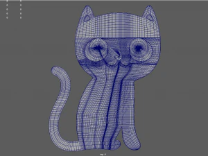 Cat Candy 3D Model