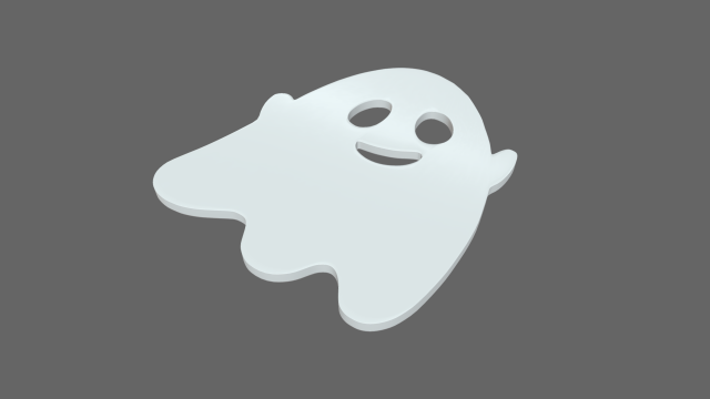 Ghost Candy 3D Модель .c4d .max .obj .3ds .fbx .stl .blend 