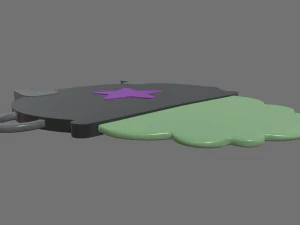 Halloween Magic Caouldron Candy 3D Model