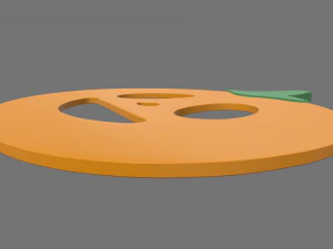 Pumpkin Candy 3D Model
