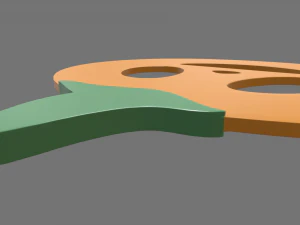 Pumpkin Candy 3D Model