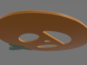Pumpkin Candy Modello 3D