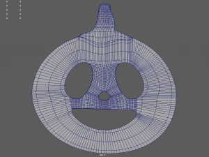 Pumpkin Candy 3D Model