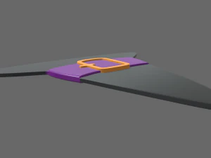 Doce de Chap&eacute;u de Bruxa Modelo 3D