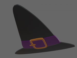 Witch Hat Candy 3D-Modell