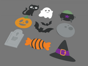 Halloween Candies Pack 01 3D Model