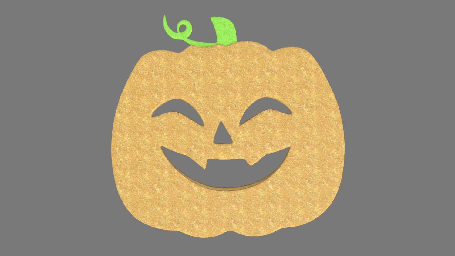 Halloween Pumpkin Cookie 02 3D Model .c4d .max .obj .3ds .fbx .stl .blend 