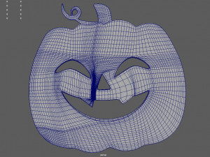 Halloween Pumpkin Cookie 02 Modèle 3D