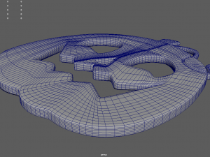 Halloween Pumpkin Cookie 03 Modelo 3D