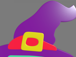 Halloween Character Candy 02 3D Model