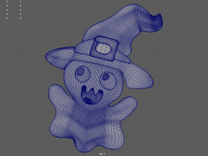 Halloween Character Candy 02 3D Model