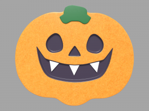 Pumpkin Candy 02 3D Model