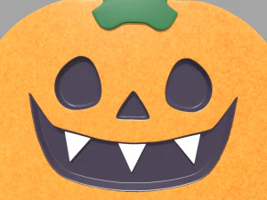 Pumpkin Candy 02 3D Model