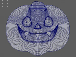 Pumpkin Candy 02 3D Model