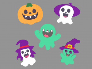 Halloween Candies Pack 02 3D Model