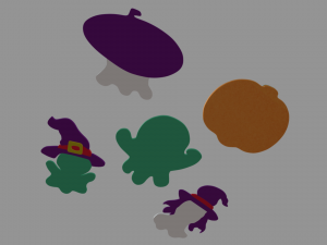 Halloween Candies Pack 02 3D Model