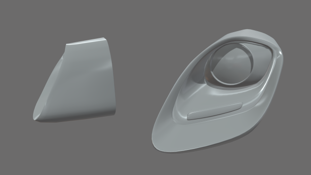 Headlights Custom 01 Modelo 3D .c4d .max .obj .3ds .fbx .stl .blend 