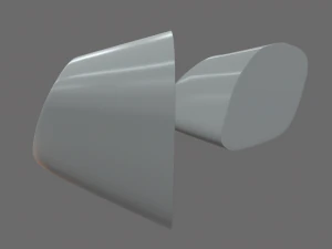 Headlights Custom 01 3D Model