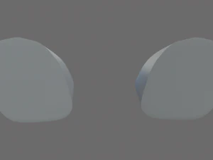 Headlights Custom 01 3D Model