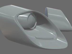 Headlights Custom 01 3D Model
