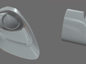 Headlights Custom 01 Modelo 3D