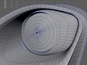 Headlights Custom 01 3D Model